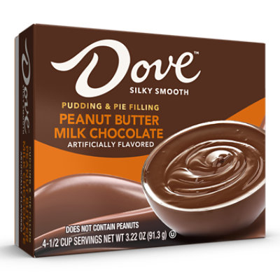 Dove Peanut Butter Milk Chocolate Pudding & Pie Filling - 3.22 Oz - Image 1