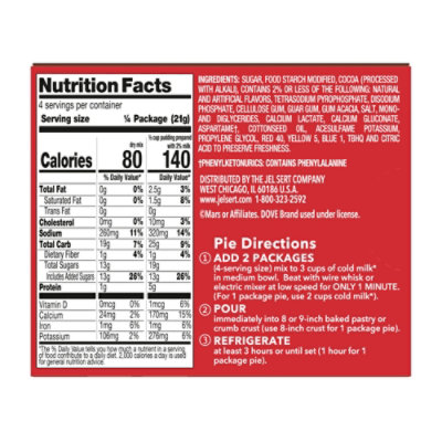 Dove Dark Chocolate Pudding & Pie Filling - 3.03 Oz - Image 5