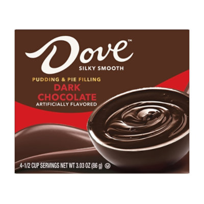 Dove Dark Chocolate Pudding & Pie Filling - 3.03 Oz - Image 3