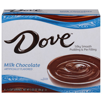 Dove 3.03oz Milk Chocolate Pudding And Pie Filling - 3.03 OZ - Image 3