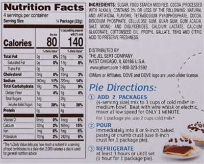 Dove 3.03oz Milk Chocolate Pudding And Pie Filling - 3.03 OZ - Image 6