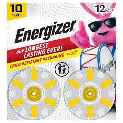 Energizer Hearing Aid Zinc Air 10 Batteries - 12 Pack - 12 CT - Image 3