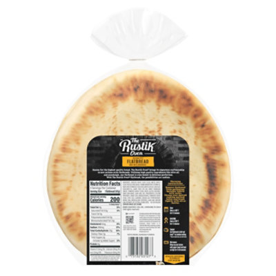 The Rustik Oven Artisan Style Original Sourdough Flatbread - 4 - 9.5 Oz - Image 2