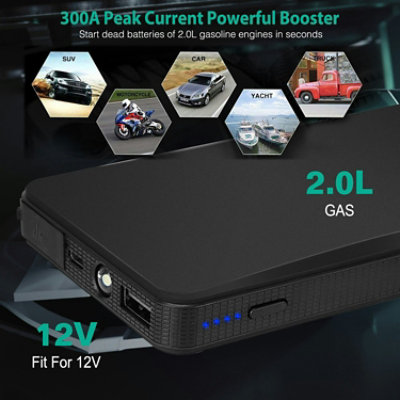 Eggracks by Global Phoenix 12V Car Jumper Starter - 20000mAh - Never be stranded again! - Image 2