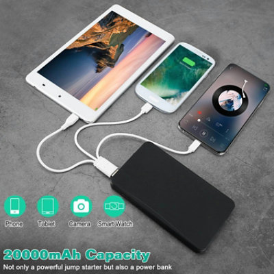 Eggracks by Global Phoenix 12V Car Jumper Starter - 20000mAh - Never be stranded again! - Image 3
