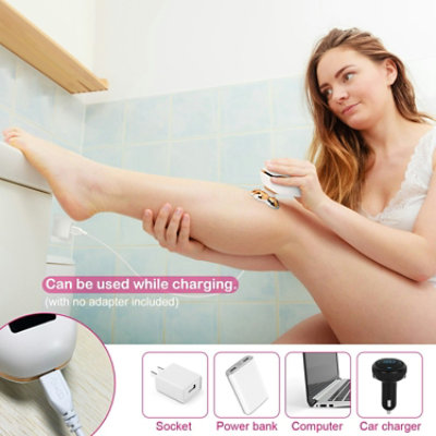 Eggracks by Global Phoenix 5-in-1 Multifunctional Electric Razor for Women - Image 2