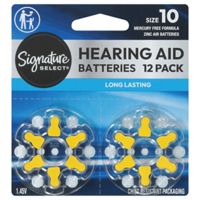 Signature SeleCount Hearing Aid Batteries 10 10 Count - 12 Count - Image 3