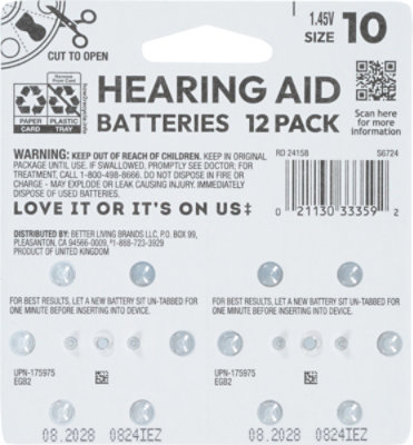 Signature SeleCount Hearing Aid Batteries 10 10 Count - 12 Count - Image 4