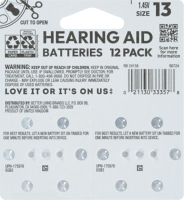 Signature SeleCount Hearing Aid Batteries 13 312 Count - 12 Count - Image 4