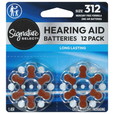 Signature SeleCount Hearing Aid Batteries 312 12 Count - 12 Count - Image 3