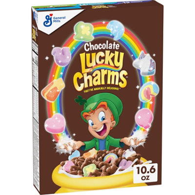 Lucky Charms Chocolatey Chocolate Breakfast Cereal - 10.6 Oz - Image 3