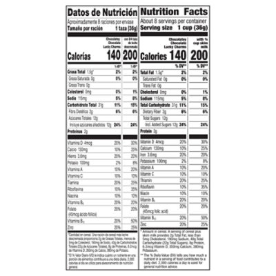 Lucky Charms Chocolatey Chocolate Breakfast Cereal - 10.6 Oz - Image 3