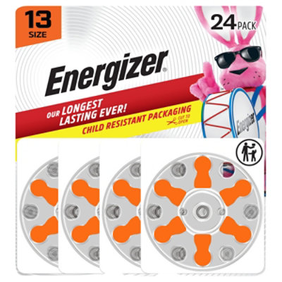 Energizer Hearing Aid Zinc Air 13 Batteries 24 Pack - 24 Count - Image 3