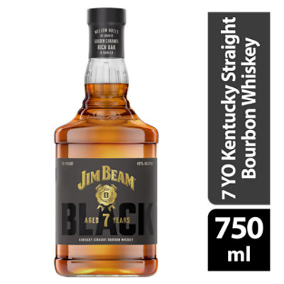 Jim Beam Bourbon Black 7 Year 750 Ml - 750 Ml - Image 1