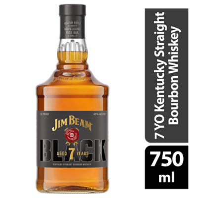 Jim Beam Bourbon Black 7 Year 750 Ml - 750 Ml - Image 2