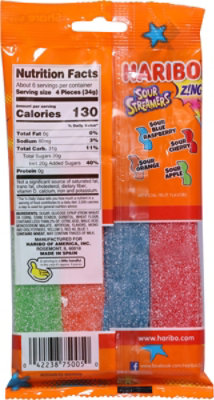 Haribo Sour Streamers - 7.2 Oz - Image 5