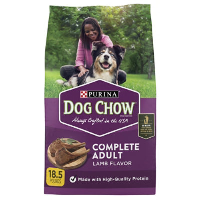 Purina Dog Chow Complete Adult Lamb - 18.5 Lb - Image 1