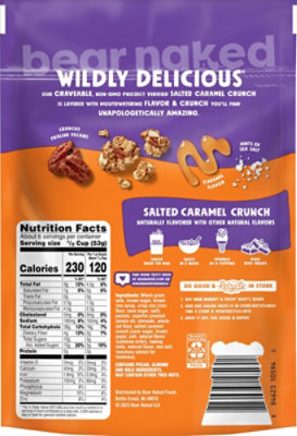 Bear Naked Cereal Granola Salted Caramel 11oz - 11 OZ - Image 6