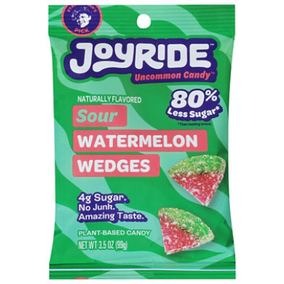 Joyride Low Sugar Sour Watermelon Wedges Peg Bag - 3.5 Oz - Image 2