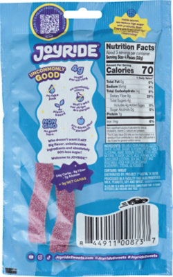 Joyride Blue raspberry Strips Pegs Bag - 3.5 Oz - Image 6