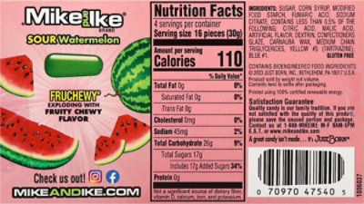 Mike And Ike Watermelon - 4.25 OZ - Image 6