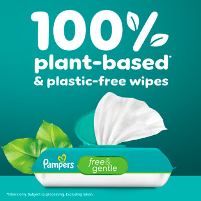 Pampers Free And Gentle 8x Ff Baby Wipes - 624Count - Image 8