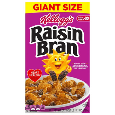 Kellogg's Raisin Bran Original High Fiber Breakfast Cereal - 27.1 Oz - Image 4