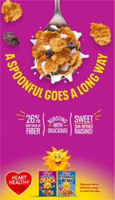 Kellogg's Raisin Bran Original High Fiber Breakfast Cereal - 27.1 Oz - Image 7