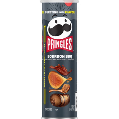 Pringles Potato Crisps Chips Lunch Snacks Bourbon BBQ - 5.5 Oz - Image 7