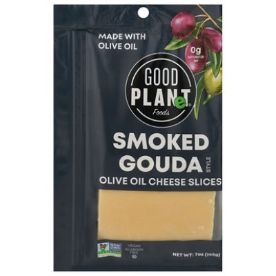 Good Planet Smoked Gouda Slices, Olive Oil Cheese - 7 Oz - Image 3