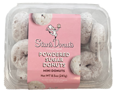 Stans Powdered Sugar Mini Donuts Tub - 8.5 Oz - Image 1