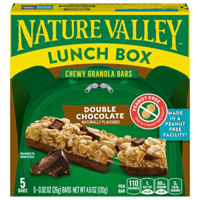 Nature Valley Lunchbox Double Chocolate Bars 5 Count - 5 CT - Image 3