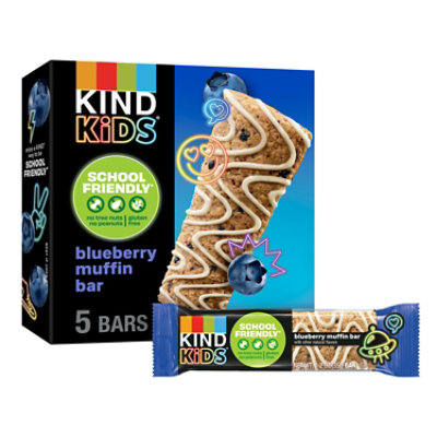 Kind Blueberry Muffin Kids Allergen Friendly 5 Count - 5 Count - Image 1
