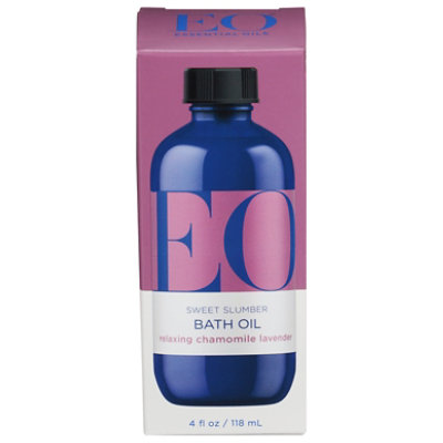 Eo Bath Oil Chamomile Lavender - 4 Oz - Image 1