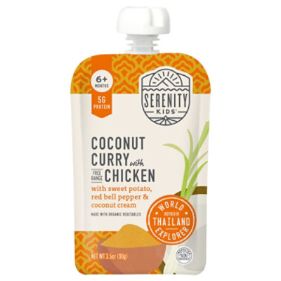 Serenity Kids Chicken Coconut Curry - 3.5 Oz - Image 2
