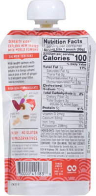 Serenity Kids Salmon Teriyaki - 3.5 Oz - Image 6