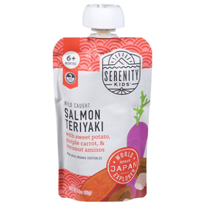 Serenity Kids Salmon Teriyaki - 3.5 Oz - Image 1