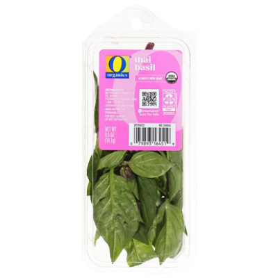 O Organics Thai Basil Fresh 0.5 Ounce - .5 OZ - Image 3