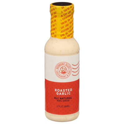 Red Bone Alley Roasted Garlic Aioli - 12 OZ - Image 3