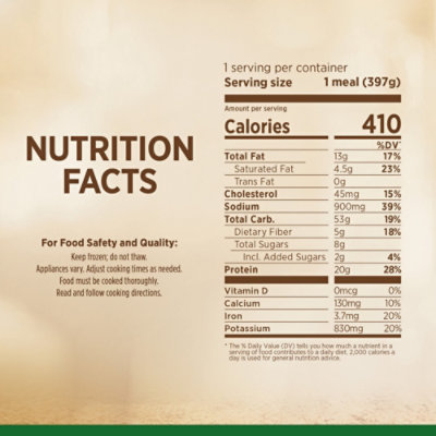 Marie Callender's Chicken Marinara, FrOzen Meal, 14 Oz. - 14 Oz - Image 4