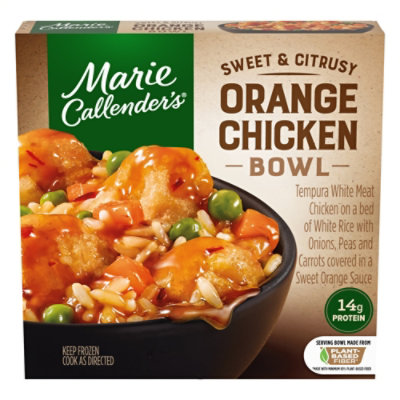 Marie Callenders Sweet & Citrusy Orange Chicken Bowl Frozen Meal 11 Oz - 11 OZ - Image 2