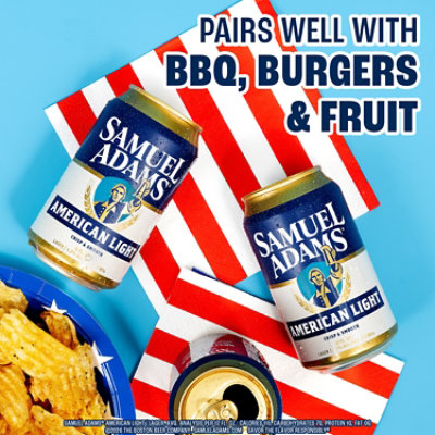 Samuel Adams American Light - 12-12 Fl.Oz. - Image 5