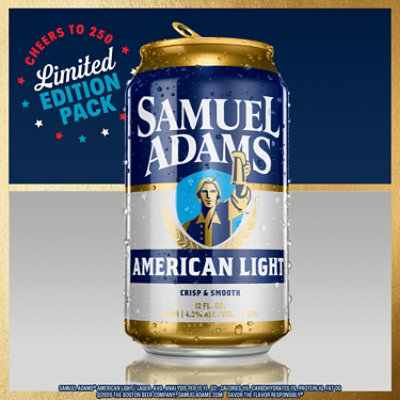Samuel Adams American Light - 12-12 Fl.Oz. - Image 6
