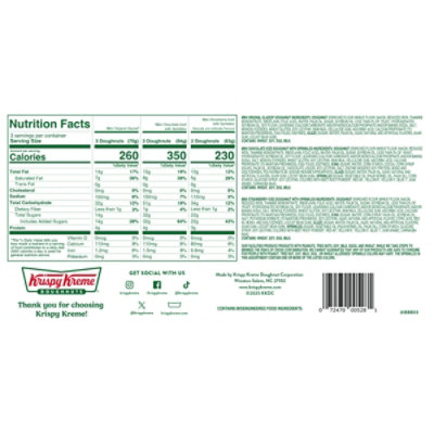 Krispy Kreme Assorted Mini Doughnuts - 8 Oz - Image 4
