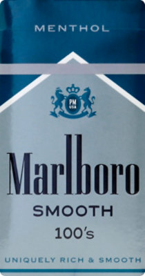 Marlboro Smooth 100 Box Cigarettes - Carton - Image 2