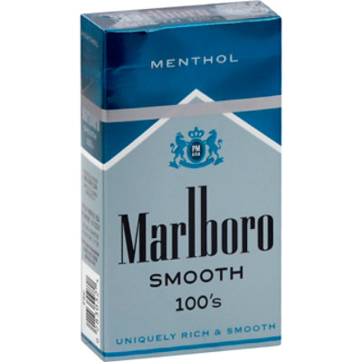 Marlboro Smooth 100 Box Cigarettes - Carton - Image 1