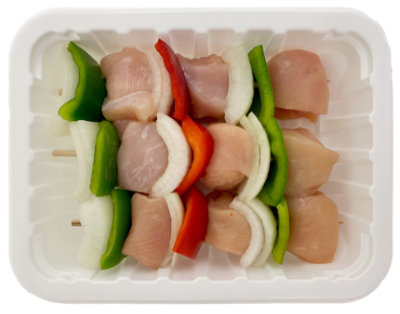 ReadyMeals Chicken Breast Bell Pepper Onion Kabobs - Lb - Image 1