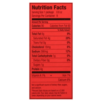 Bridgford Beef And Cheddar Sticks - 7.2 Oz - Image 4
