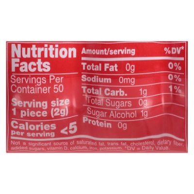 Mentos Pure Fresh Strawberry Flavored Chewing Gum - 3.53 Oz - Image 4