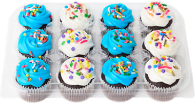 Pavillions Chocolate Mini Cupcakes 12 Count - Each - Image 1
